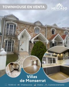 se Vende Hermoso Townhouse, en Conjunto Residencial Villas de Monserrat - Mérida Venezula